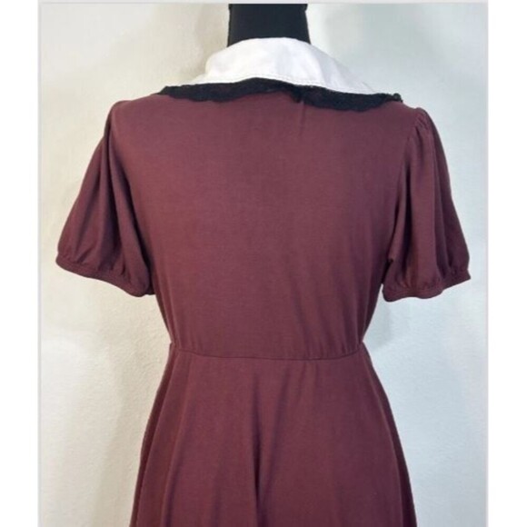 Hot Topic Harry Potter Deathly Hallows Wizarding World Sweetheart Dress Size M - Picture 12 of 13